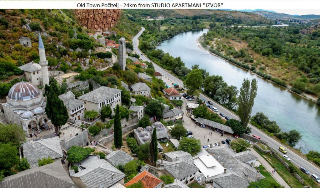 Studio Apartmani Izvor Blagaj Extérieur photo