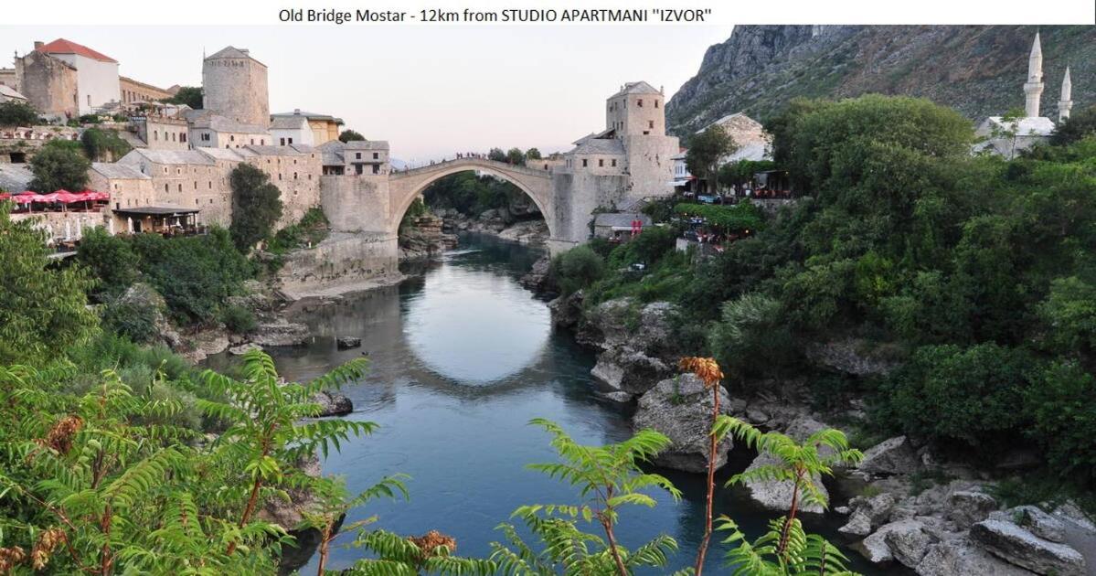 Studio Apartmani Izvor Blagaj Extérieur photo